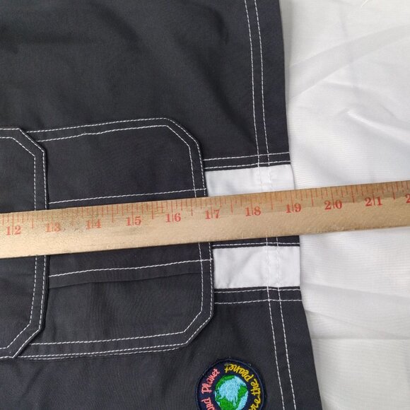 Island Planet Black Swim Trunks - Picture 10 of 11